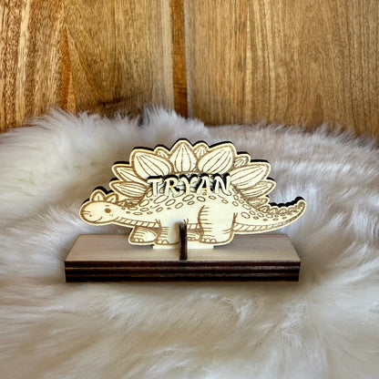 Houten figuur met naam (geldcadeau)