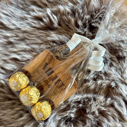 Plankje Ferrero (Peter / Meter, jij bent goud waard!)
