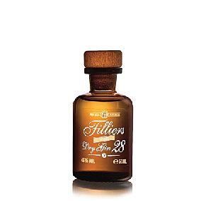 Filliers Gin: Pink Gin of Classic Dry Gin 5cl (PAKKETPRIJS-12st)