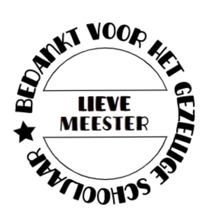 Gevulde snoeppot met houten deksel met lasergravure