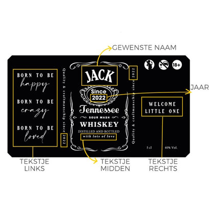 Jack Daniel's whiskey 5cl (PAKKETPRIJS)